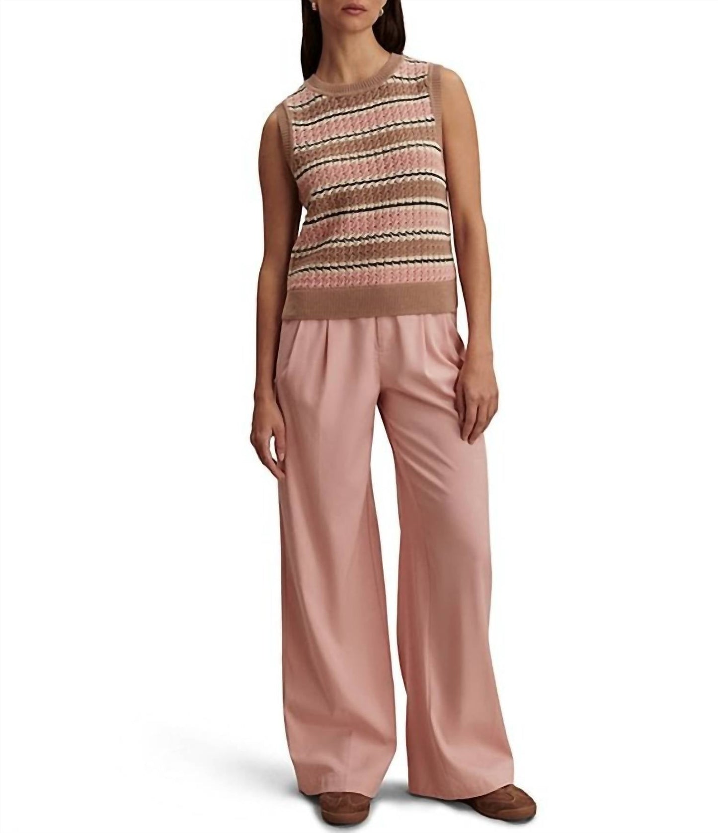 Varley - Deeley Stripe Stitch Tank
