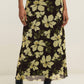 Z Supply - Eda Ren Floral Mesh Maxi Skirt