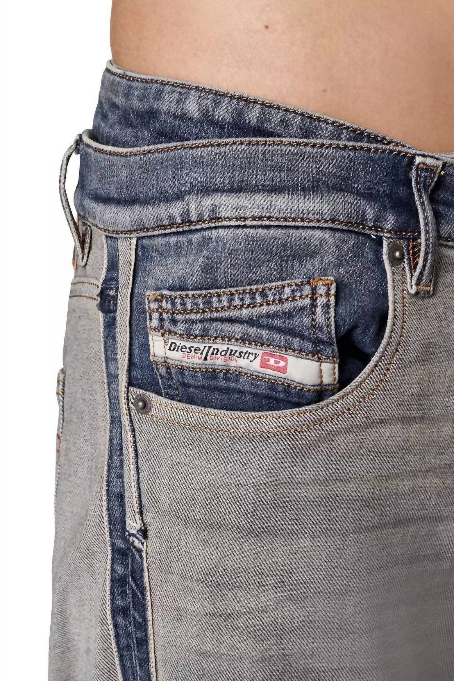 Diesel - Men's D-viker Straight-leg Jeans Denim