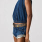 Steve Madden - Leila Denim Top