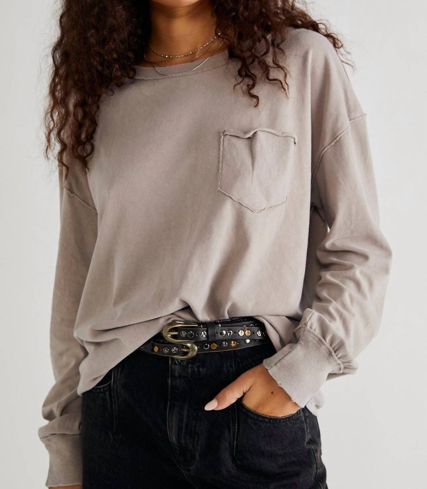 Free People - Fade Into You Crewneck Tee