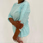 Elliott Lauren - Hannah Crew Neck Ruched Sleeve Tee