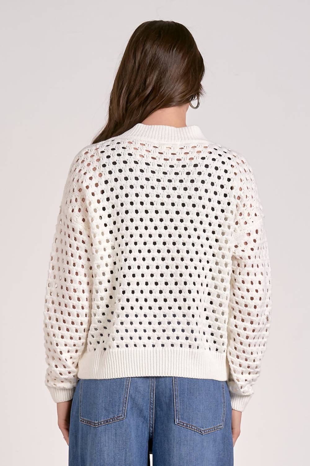 Elan - Zip-up Sweater Cardigan
