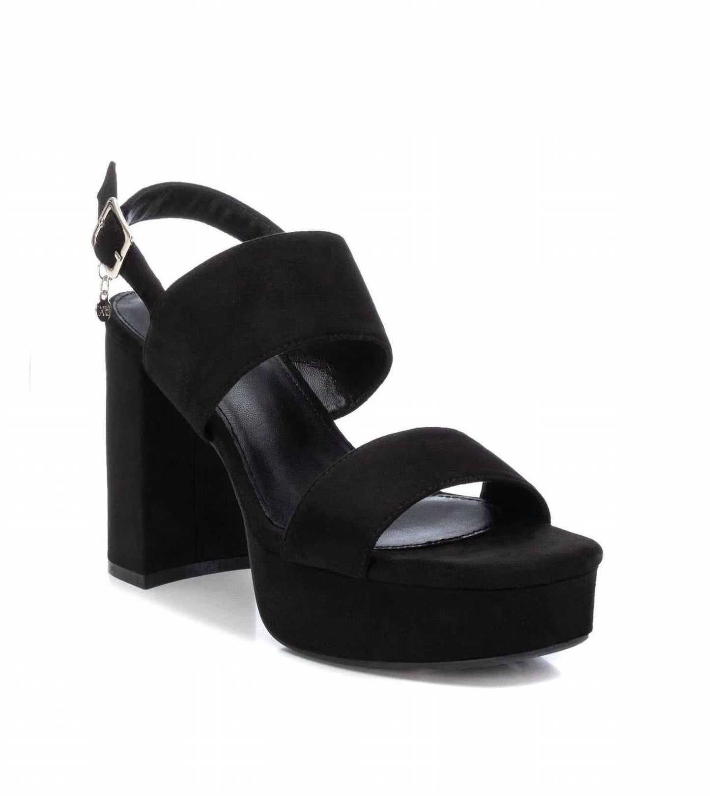 Xti - Women's Heeled Suede Sandals