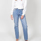 Frame - Foldover Mock Neck Blouse