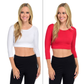 Halftee Lightweight 3/4 Sleeve Layering Tops, 2-Pack