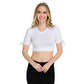 Halftee Knit Tie Detailed Short Sleeve Layering Top