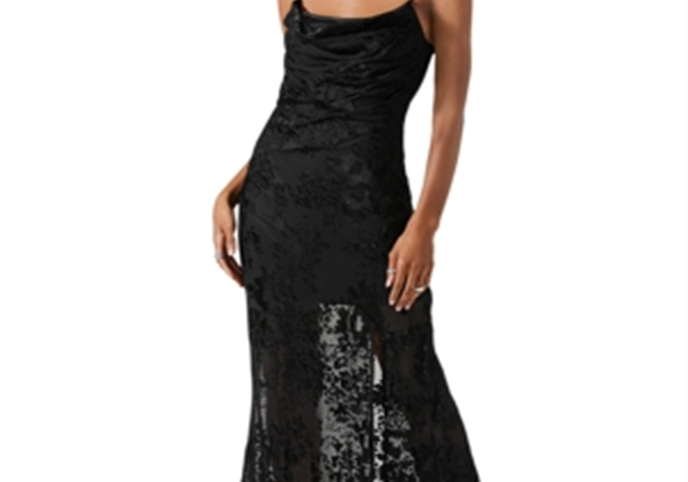 Astr the Label Aubrielle Dress Black