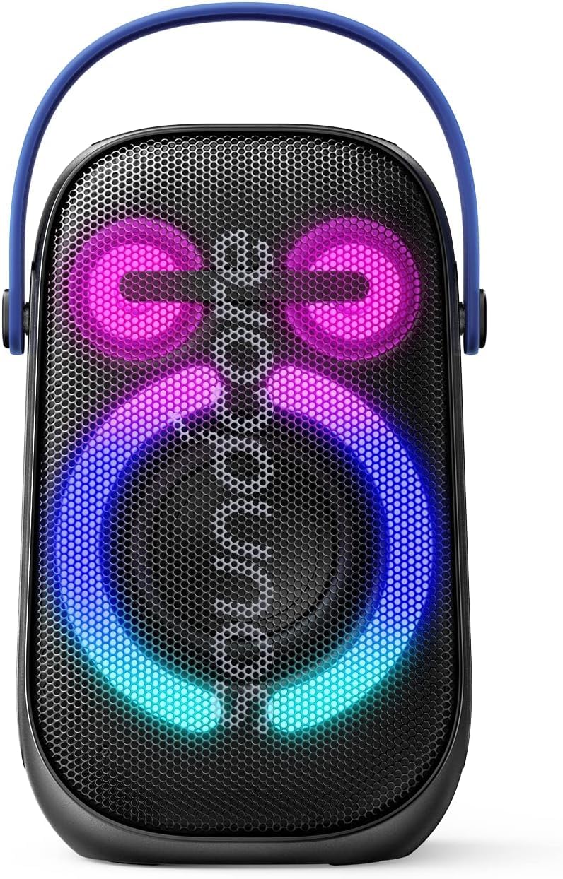 soundcore by Anker- Rave Neo 2 Portable Speaker, 80W, IPX7, 18-Hour Playtime