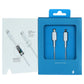एन्कर पावरलाइन सेलेक्ट + USB-C केबल लाइटनिंग कनेक्टर के साथ, 6 फ़ीट, Apple MFi सर्टिफाइड - सफ़ेद
