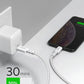 एन्कर पावरलाइन सेलेक्ट + USB-C केबल लाइटनिंग कनेक्टर के साथ, 6 फ़ीट, Apple MFi सर्टिफाइड - सफ़ेद