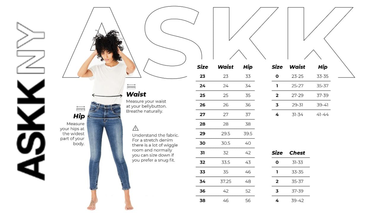 Askk Ny - Cropped Atomic Denim