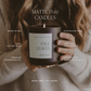 Driftwood and Mahogany Soy Candle - Brown Matte Jar - 15 oz