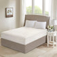 Beautyrest Cotton Deep Pocket Heated Mattress Pad White