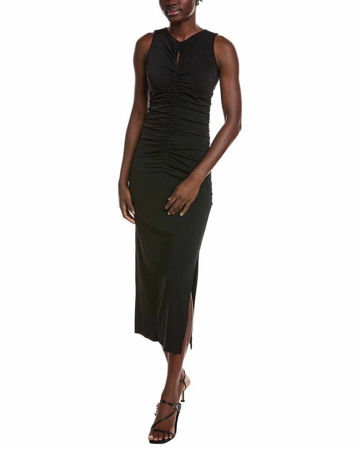 Boss by Hugo Boss Womens Emberla Midi Dress Black XL