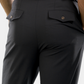 Pleated Wool Trouser Pants - Navy