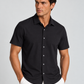 'Single Shot' Short Sleeve Shirt - Black