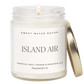 Island Air Soy Candle - Clear Jar - 9 oz