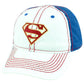 Superman DC Comics Man of Steel Hero Junior Girls Garment Wash Hat Cap