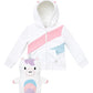 Cubcoats Transforming 2 in 1 Uki Unicorn 2-in-1 Stuffed Animal Hoodie White