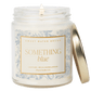 Something Blue Soy Candle - Clear Jar - 9 oz (Luxury Getaway)