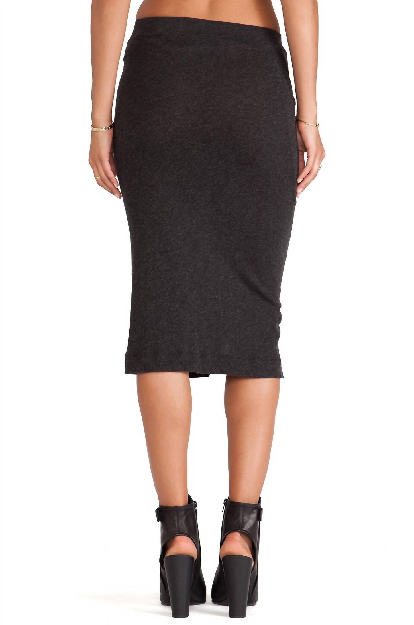 Enza Costa - CASHMERE MIDI SKIRT