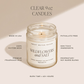 Coastal Lemon Soy Candle - Clear Jar - 9 oz