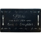 Oversized 20"x36" Feel at Ease Anti-Fatigue Kitchen Mat (Bless This Kitchen)