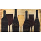 Oversized 20"x36" Feel at Ease Anti-Fatigue Kitchen Mat (Wine Silhouette)