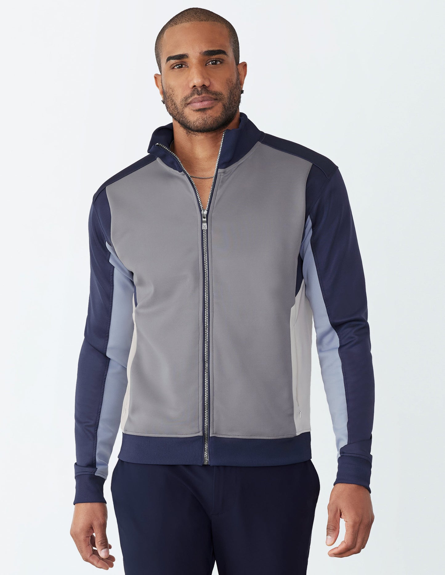 GSTQ Midnight Knit Track Jacket - Large