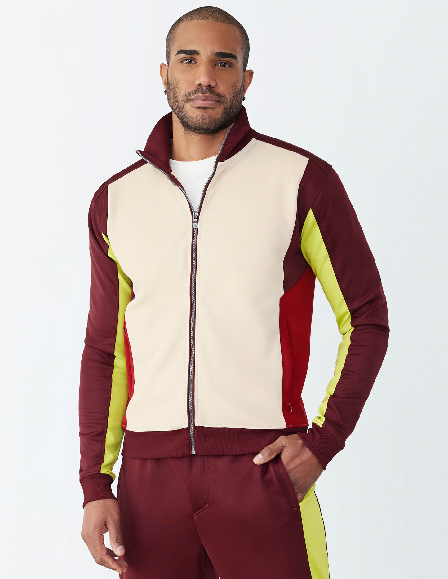 GSTQ Knit Track Jacket - Small