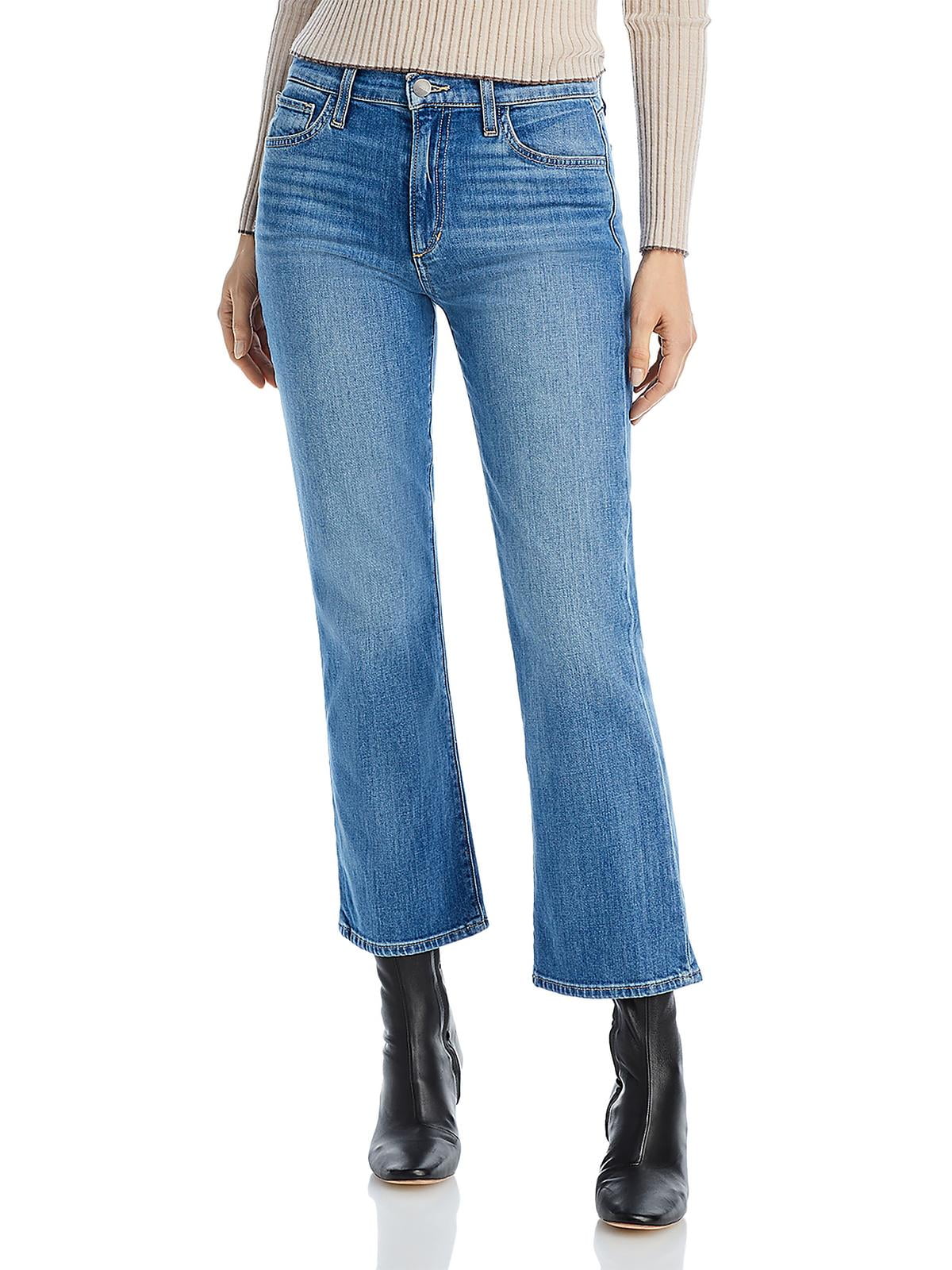 Joe's Jeans Women's The Callie Mid Rise Ankle Straight Jeans Blue Size 27