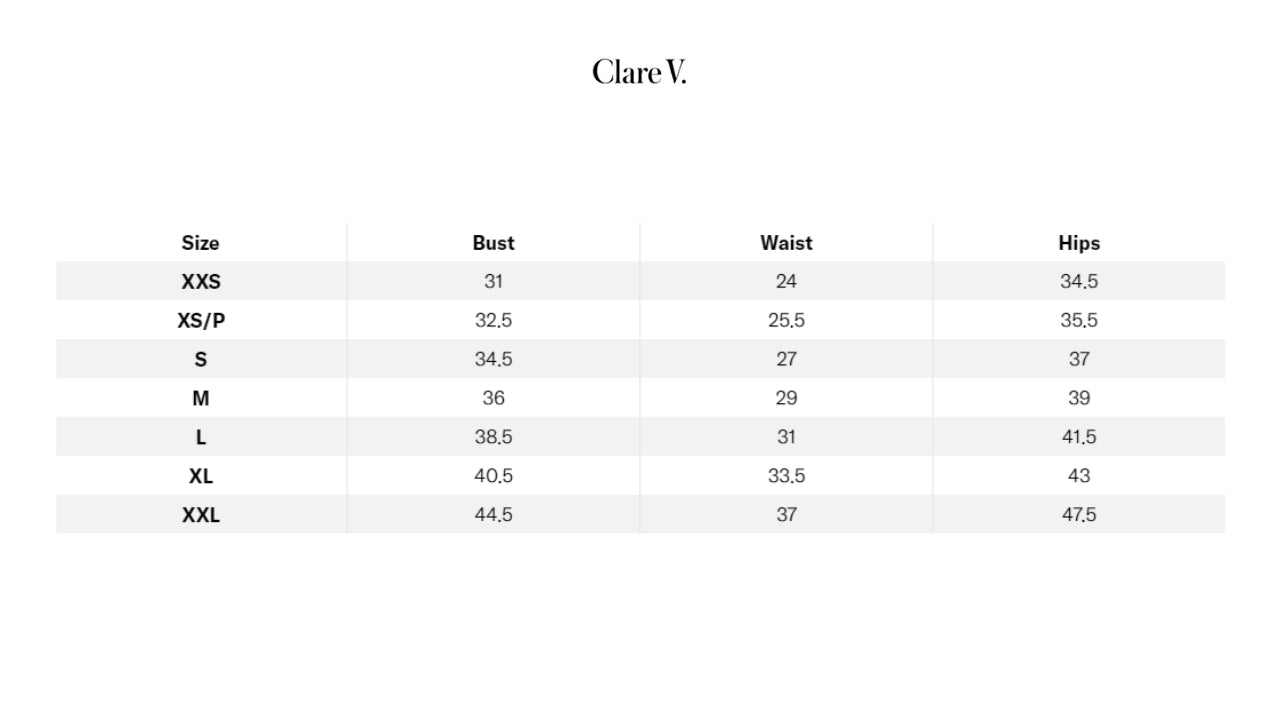 Clare V. - Le Carre Tee