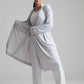 Collagen Lounge Pant - Pearl Grey