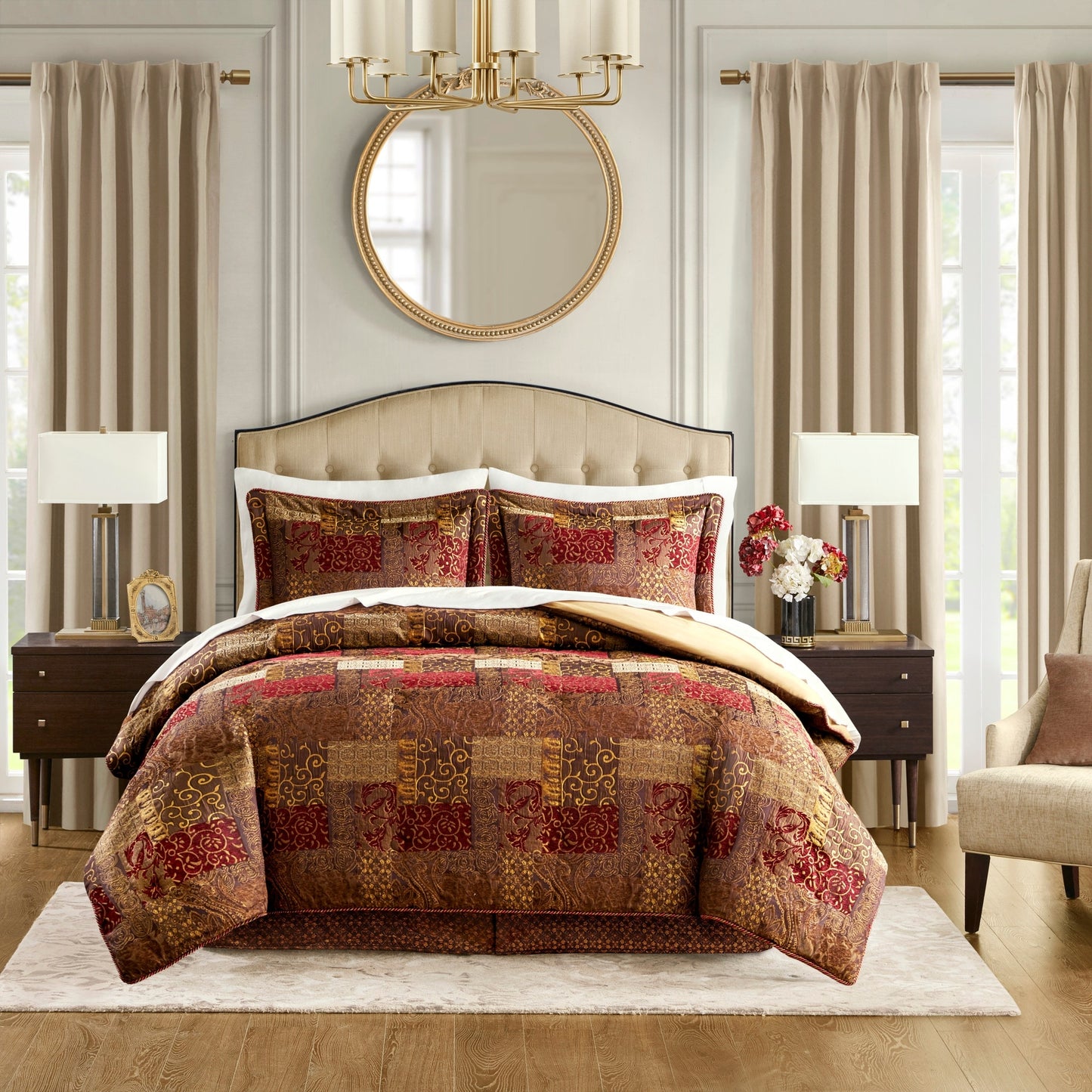 Croscill Classics Galleria Comforter Set  4 Piece