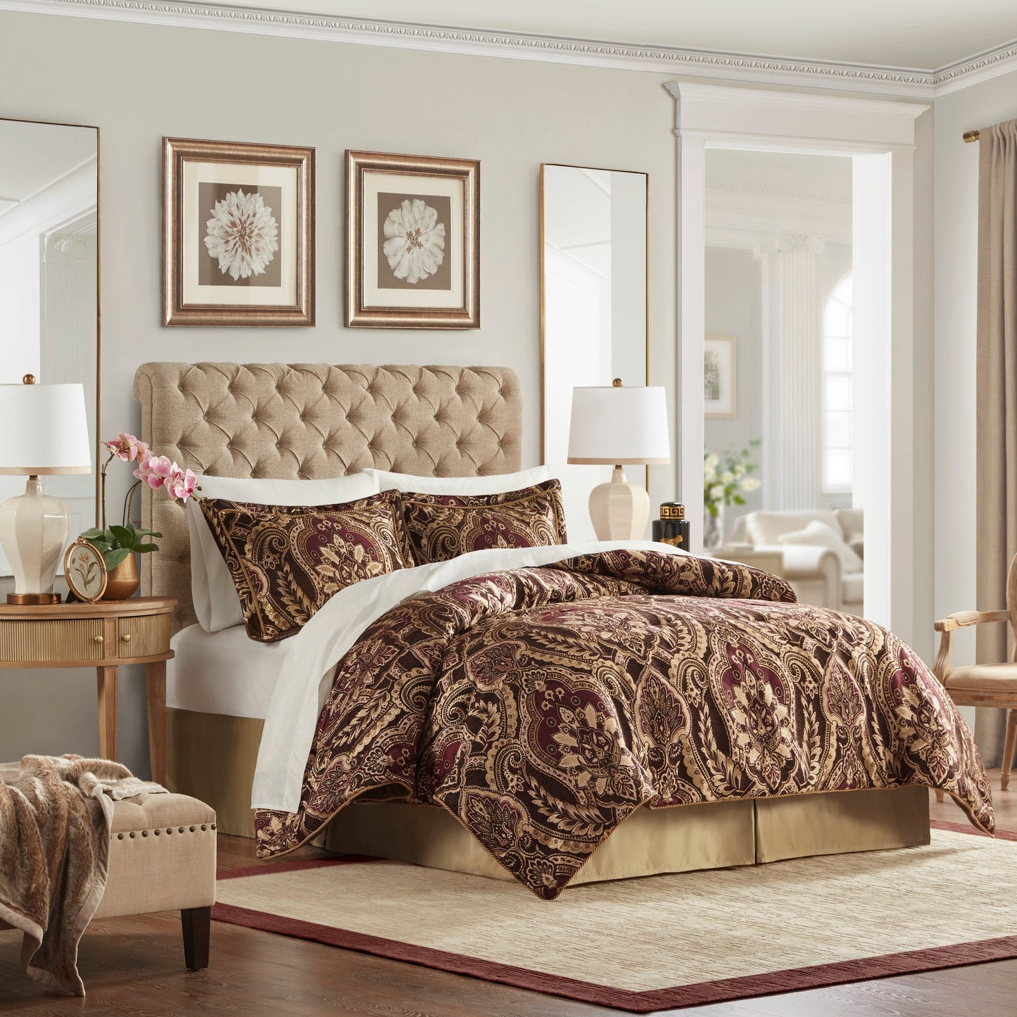 Croscill Julius 4 Piece Bedding Comforter Set
