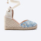 Culip Archive Canvas Espadrille Wedges
