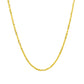 14k Yellow Gold Sparkle Chain 1.5mm