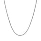 14k White Gold Franco Chain 1.2mm