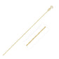 14k Yellow Gold Singapore Chain 0.8mm
