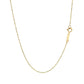 14k Yellow Gold Singapore Chain 0.8mm