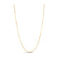 स्टर्लिंग सिल्वर गोल्ड प्लेटेड पेपरक्लिप चेन (2.50 मि.मी.)