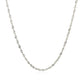 14k White Gold Singapore Chain 1.5mm