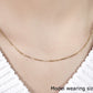 14k Yellow Gold Octagonal Box Chain 1.0mm
