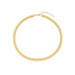 14k Yellow Gold Rib Link Necklace