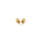 14k Yellow Gold Round Stud Earrings (5.0 mm)