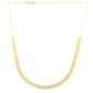 14k Yellow Gold Polished Heart Link Chain Necklace