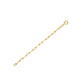 Sterling Silver Gold Plated Paperclip Chain (2.95 mm)