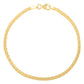 14k Yellow Gold 7 inch Mini Cube Bracelet (2.60 mm)