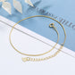 14K Gold Plated Box Chain Anklet